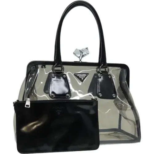 Pre-owned Vinyl prada-bags , female, Sizes: ONE SIZE - Prada Vintage - Modalova