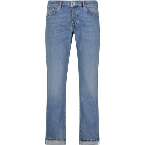 Light Wash Summer Jeans , male, Sizes: W36, W33 - Tela Genova - Modalova