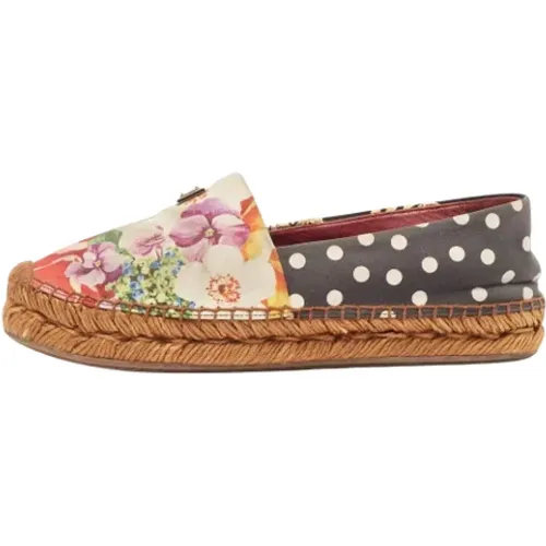 Pre-owned Canvas flats , female, Sizes: 5 UK - Dolce & Gabbana Pre-owned - Modalova