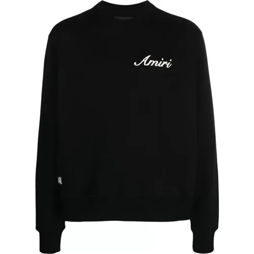 Embroidered Logo Sweatshirt , male, Sizes: L, M - Amiri - Modalova