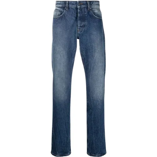 Slim Fit Jeans , Herren, Größe: W32 - Ami Paris - Modalova
