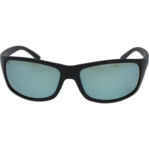 Matte Polarized Sunglasses , unisex, Sizes: 62 MM - Serengeti - Modalova