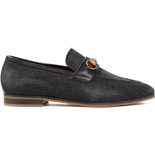 Loafers Moccasin Style Shoes , male, Sizes: 8 UK, 10 UK, 8 1/2 UK - Gucci - Modalova
