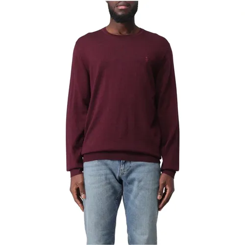 Waschbarer Slim-Fit Wollpullover , Herren, Größe: XL - Polo Ralph Lauren - Modalova