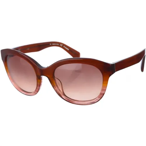 Oval Sunglasses with Acetate Frame , female, Sizes: ONE SIZE - Jil Sander - Modalova