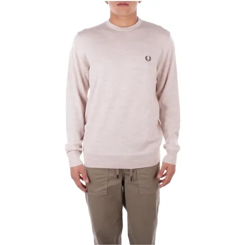 Logo Front Sweater , Herren, Größe: S - Fred Perry - Modalova