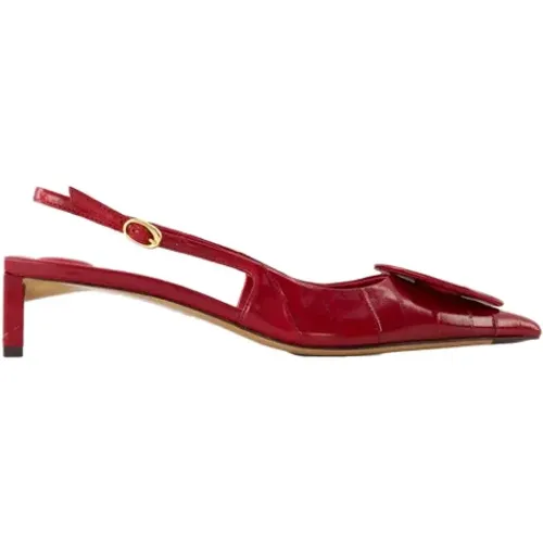 Leather heels , female, Sizes: 3 UK - Jacquemus - Modalova