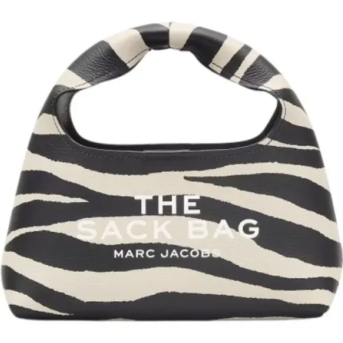 Zebra Leder Mini Sack Tasche - Marc Jacobs - Modalova