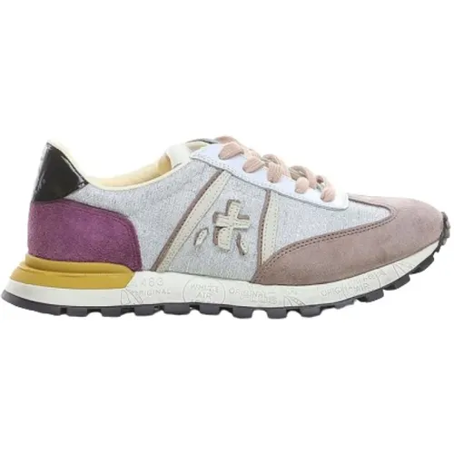 Johnlow Women`s Sneakers in Mixed Textures , female, Sizes: 4 UK, 7 UK, 6 UK, 3 UK, 8 UK - Premiata - Modalova