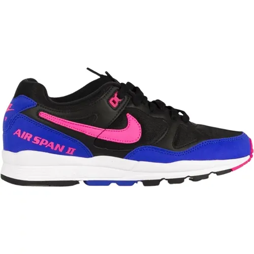 Black Low Shoe with Hyper Colors , male, Sizes: 4 1/2 UK - Nike - Modalova