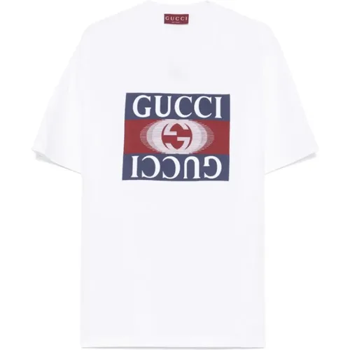 Interlocking-G Logo Jersey T-shirt - Gucci - Modalova