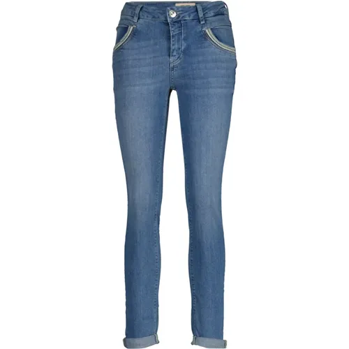 Skinny Jeans Naomi Sansa Hellblau , Damen, Größe: W30 - MOS MOSH - Modalova