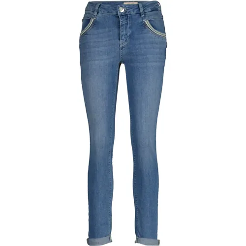 Skinny Jeans Naomi Sansa Hellblau , Damen, Größe: W31 - MOS MOSH - Modalova