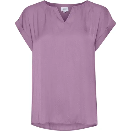 T-Shirts , female, Sizes: XS, S - Saint Tropez - Modalova