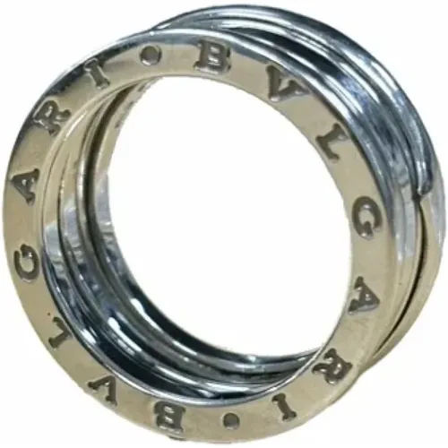 Pre-owned White Gold rings , female, Sizes: ONE SIZE - Bvlgari Vintage - Modalova