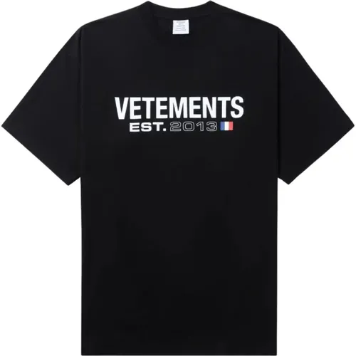T-Shirts , Herren, Größe: XS - Vetements - Modalova