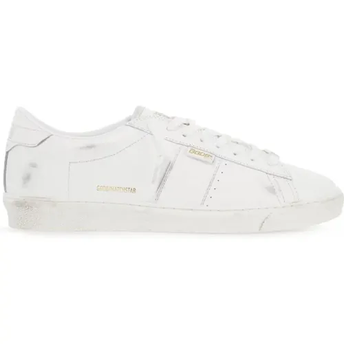 Smooth Leather Matchstar Sneakers , male, Sizes: 6 UK, 7 UK, 11 UK - Golden Goose - Modalova