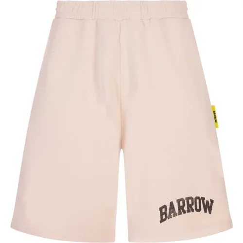 Sportliche Bermuda-Shorts in Braun , Herren, Größe: M - Barrow - Modalova