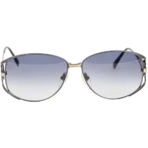 Pre-owned Metal sunglasses , female, Sizes: ONE SIZE - Valentino Vintage - Modalova