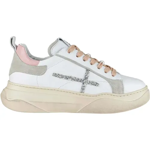 Weiße Sneakers Modell Giada , Damen, Größe: 37 EU - Gio+ - Modalova