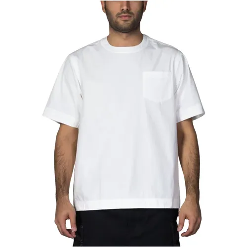 T-Shirts , male, Sizes: M, XL, S, L - Sacai - Modalova