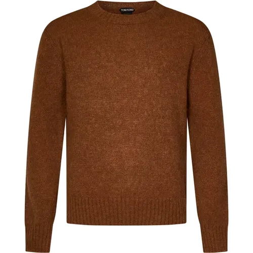 Luxurious Crewneck Sweater Aw24 , male, Sizes: S, XL - Tom Ford - Modalova