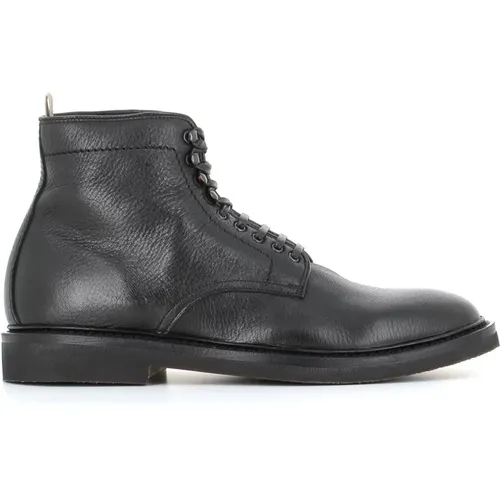 Leather Anfibio Boots , male, Sizes: 7 1/2 UK - Officine Creative - Modalova