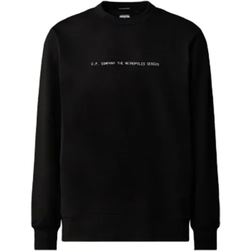 Metropolis Series Stretch Fleece Graphic Sweatshirt , Herren, Größe: XL - C.P. Company - Modalova