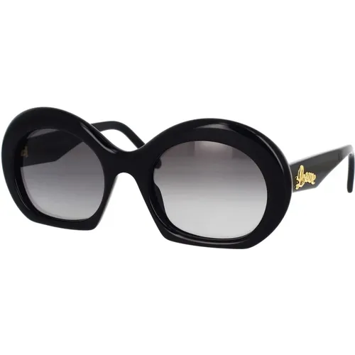 Exuberant Round Sunglasses Lw40077I 5401B , unisex, Sizes: 54 MM - Loewe - Modalova