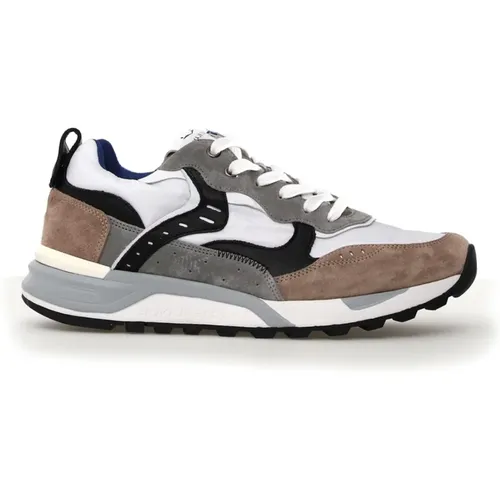 Grey Sneakers Ss24 , male, Sizes: 7 UK, 9 UK, 6 UK, 8 UK - Voile blanche - Modalova