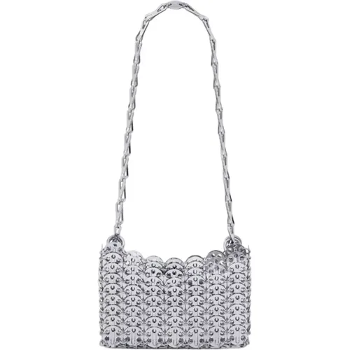 Mesh Shoulder Bag , female, Sizes: ONE SIZE - Paco Rabanne - Modalova