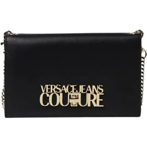 Shoulder Bag with Chain Strap , female, Sizes: ONE SIZE - Versace Jeans Couture - Modalova