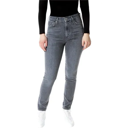 Olivia Zip Slim Fit Haigh Waist Jeans , Damen, Größe: W29 - Citizens of Humanity - Modalova