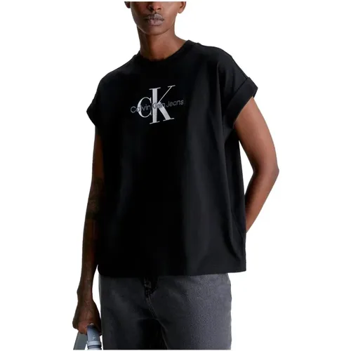 Modernes Relax Tee mit ikonischem Logo - Calvin Klein - Modalova