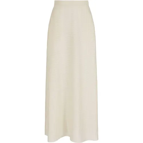 A-line Skirt with Stripe Detailing , female, Sizes: 2XS, L, M, XS, S - Emporio Armani - Modalova