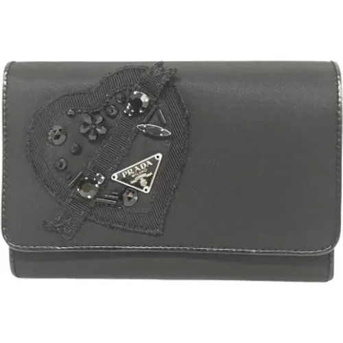 Pre-owned Canvas wallets , female, Sizes: ONE SIZE - Prada Vintage - Modalova