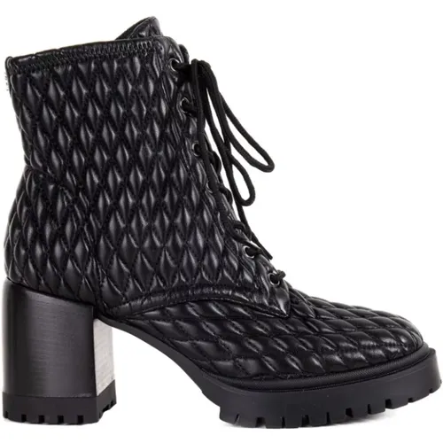 Quilted Heeled Boots , female, Sizes: 4 UK, 6 UK, 5 UK - Casadei - Modalova