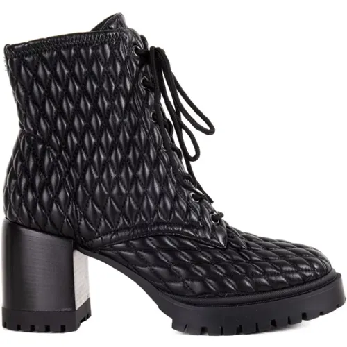 Quilted Heeled Boots , female, Sizes: 5 UK - Casadei - Modalova