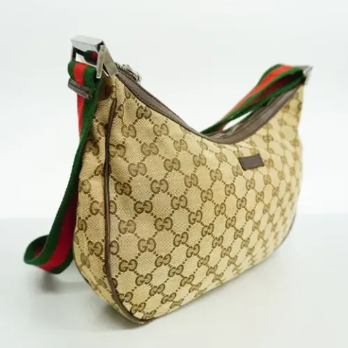 Pre-owned Canvas shoulder-bags , female, Sizes: ONE SIZE - Gucci Vintage - Modalova