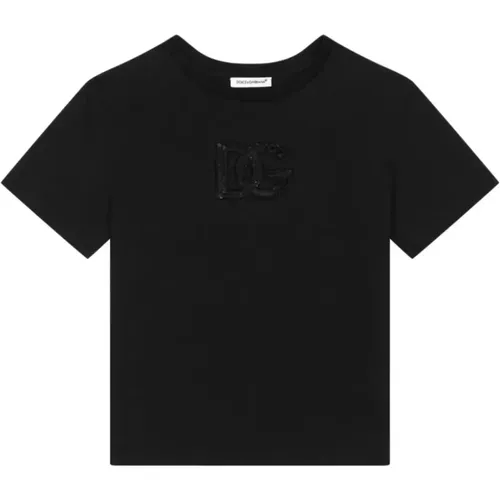 Kinderbekleidung T-Shirts & Polos Kollektion,Kurzarm Kinder T-Shirts - Dolce & Gabbana - Modalova