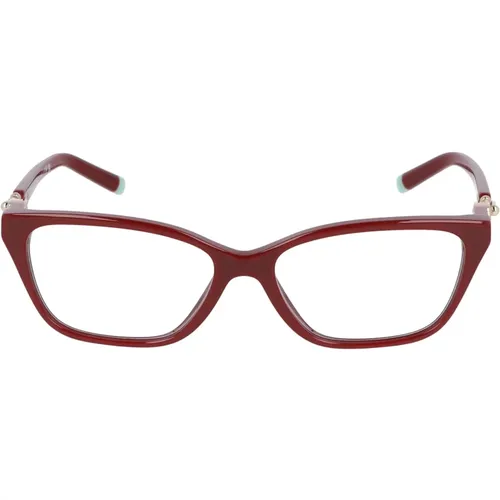 Elegante Cat Eye Brille , unisex, Größe: 53 MM - Tiffany - Modalova