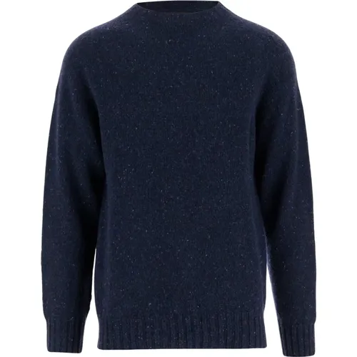 Navy Woll Rundhals Pullover Howlin' - Howlin' - Modalova