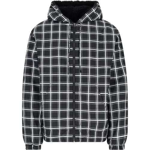 Checkered Padded Jacket , male, Sizes: M, L, S - Marni - Modalova