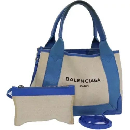 Pre-owned Canvas handbags , female, Sizes: ONE SIZE - Balenciaga Vintage - Modalova