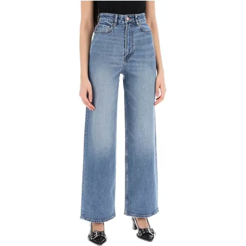 Wide Jeans,Straight Trousers Ganni - Ganni - Modalova