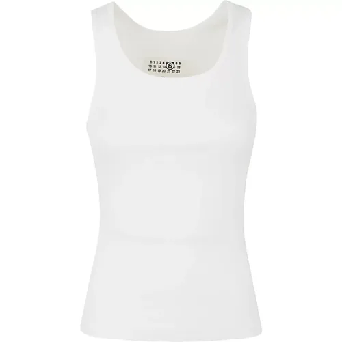 Sleeveless Top , female, Sizes: XS - MM6 Maison Margiela - Modalova