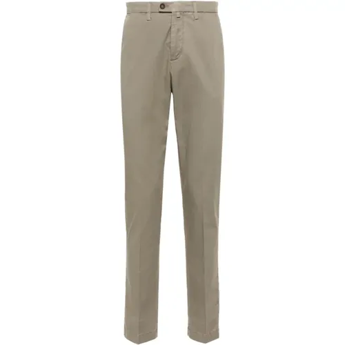 Lyocell/Cotton Pants with Pockets , male, Sizes: L, XL, 3XL, 2XL - Corneliani - Modalova
