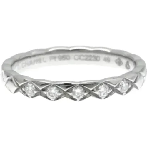 Pre-owned Platinum chanel-jewelry , female, Sizes: ONE SIZE - Chanel Vintage - Modalova