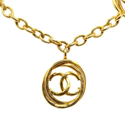 Pre-owned Metal chanel-jewelry , female, Sizes: ONE SIZE - Chanel Vintage - Modalova