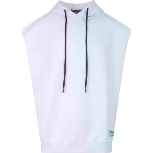 Cotton Sweatshirt with Hood and Logo Print , male, Sizes: M - Pharmacy Industry - Modalova